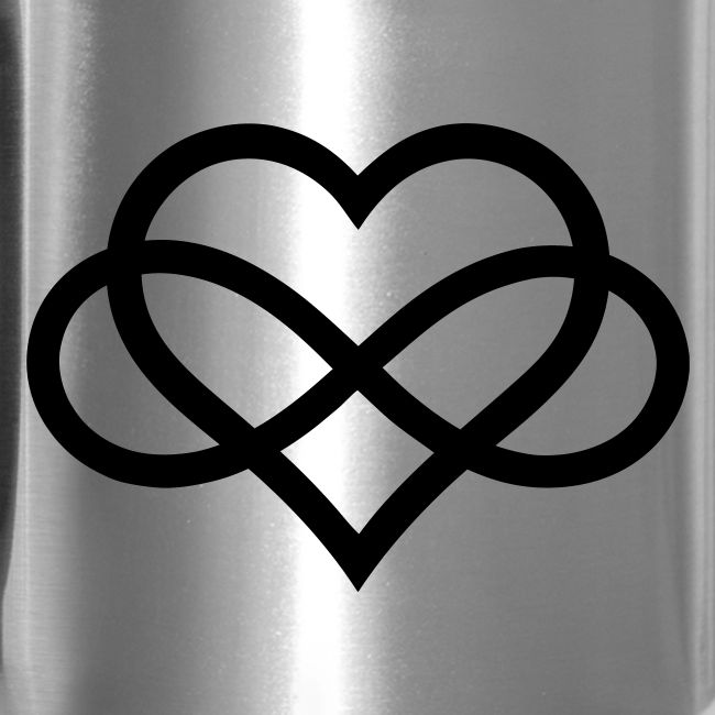Infinity Heart (black)