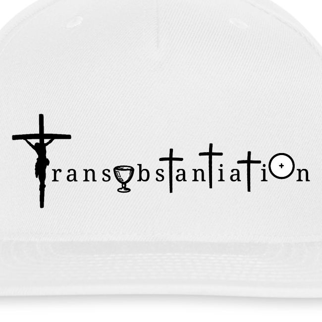 Transubstantiation Black Letters
