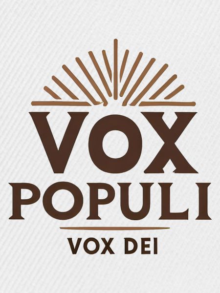 Vox Populi Sunburst Emblem