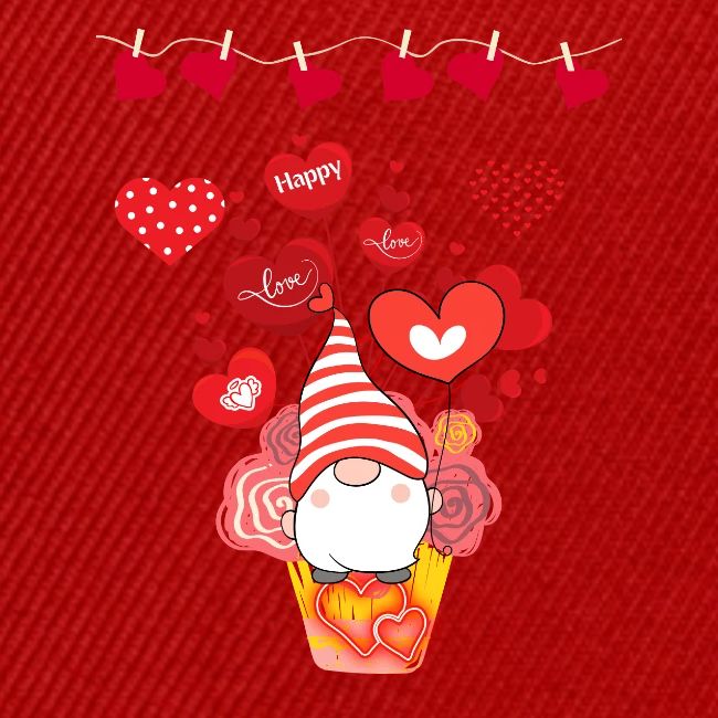 Design wrapped in love hearts, vibrating in love.
