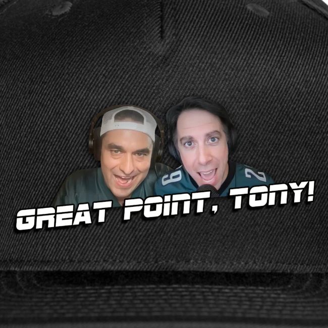 GREAT POINT, TONY! (No glow)