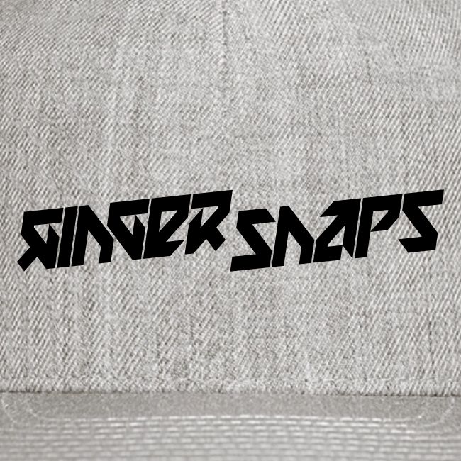 Ginger Snap5 logo (slim black)