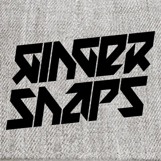 Ginger Snap5 logo (two lines black)