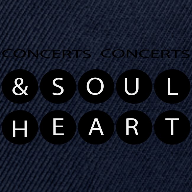 Heart & Soul concerts text design 2021 flip