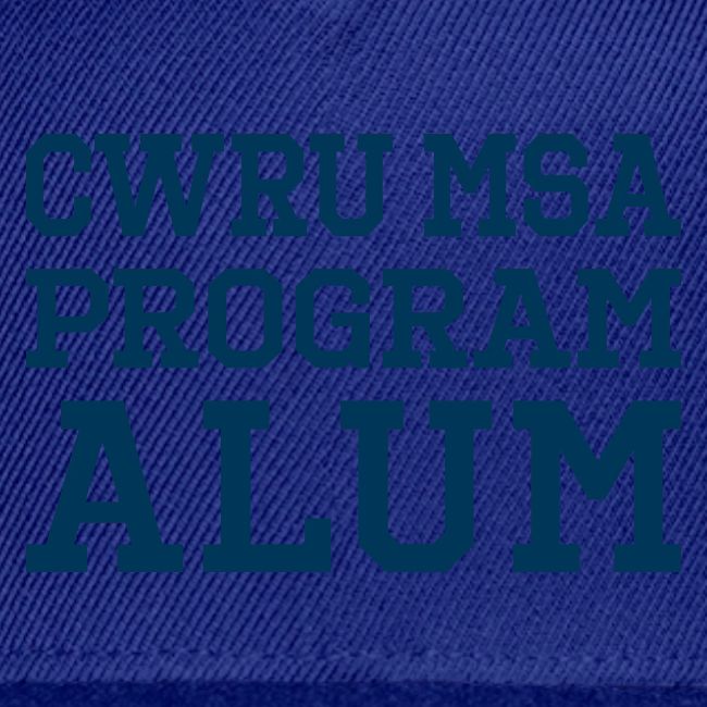 CWRU MSA Program Alum