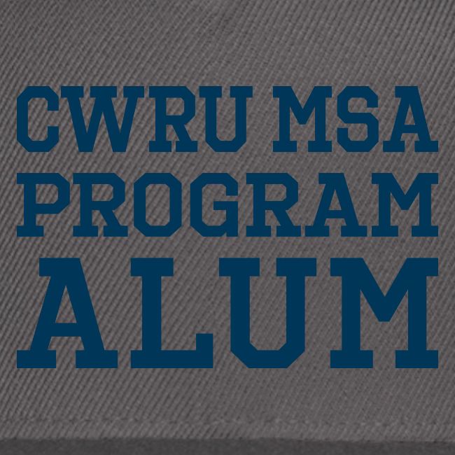 CWRU MSA Program Alum