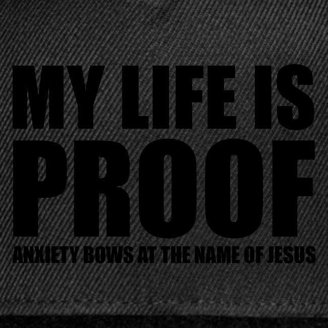 Proof: Anxiety Bows At Jesus Name