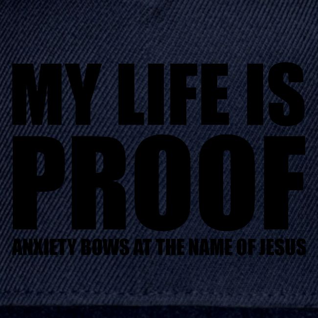 Proof: Anxiety Bows At Jesus Name