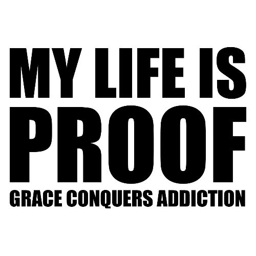Proof: Grace Conquers Addiction - Snapback Baseball Cap