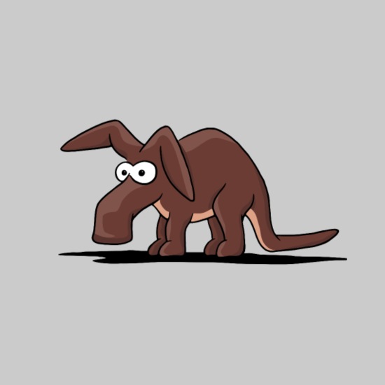 Funny Cute Cartoon Aardvark African Ant Bear' Snapback Cap | Spreadshirt