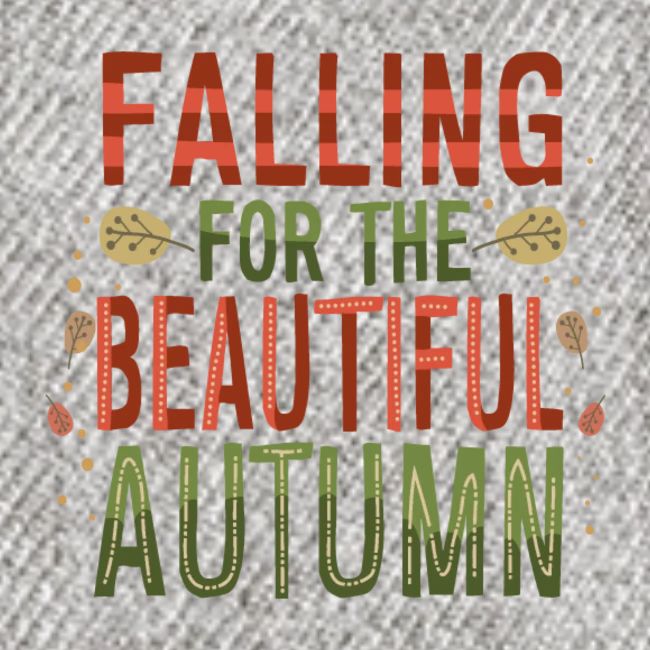 Falling for the beautiful autumn.