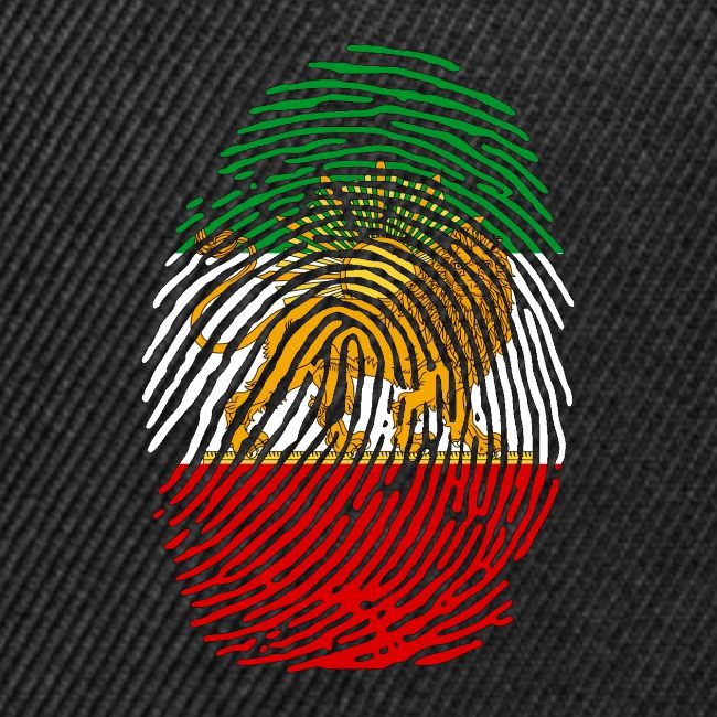 Iranian Finger Print Flag