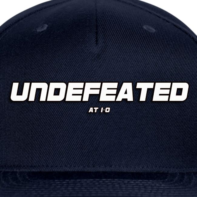 UNDEFEATED (at 1-0)