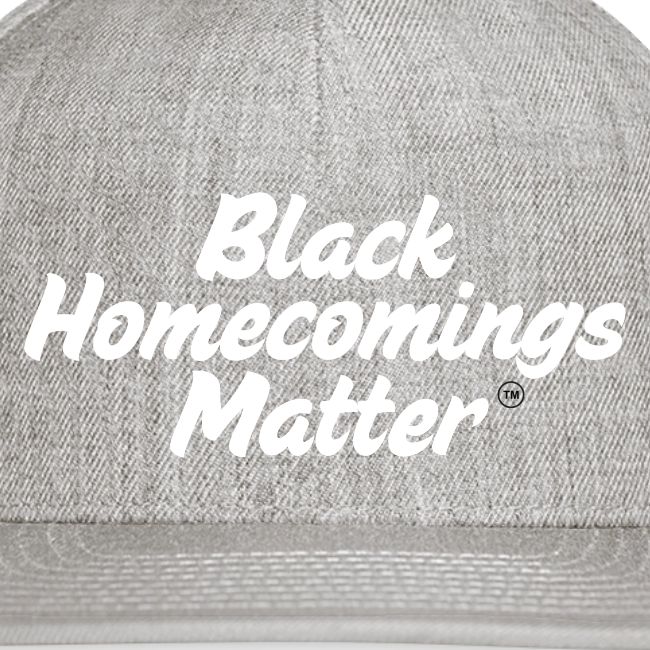Black Homecomings Matter (White Print)
