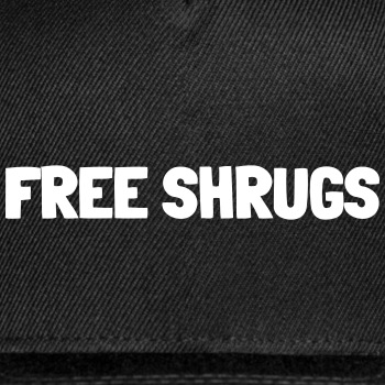 Free shrugs - Snapback Baseball Cap