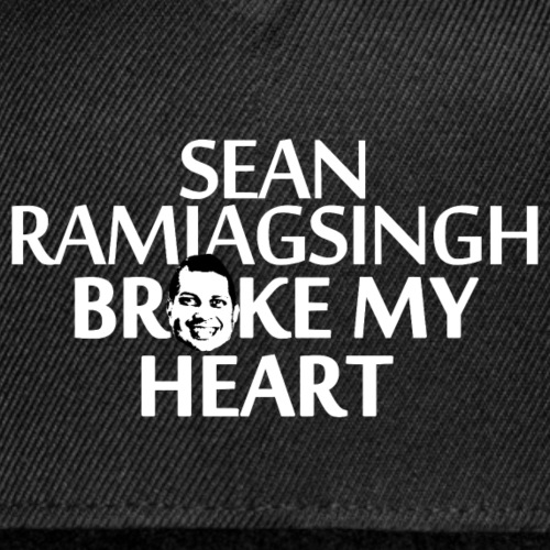 Sean Ramjagsingh Broke My Heart - Snapback Baseball Cap