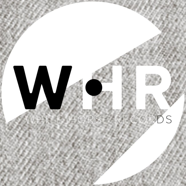 White Horse Records Logo - Black