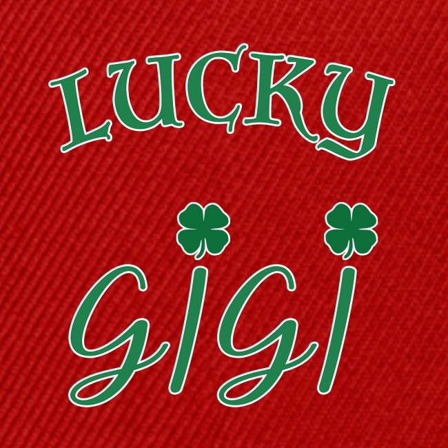 Lucky Gigi St Patrick Day Grandma Shamrock gift.
