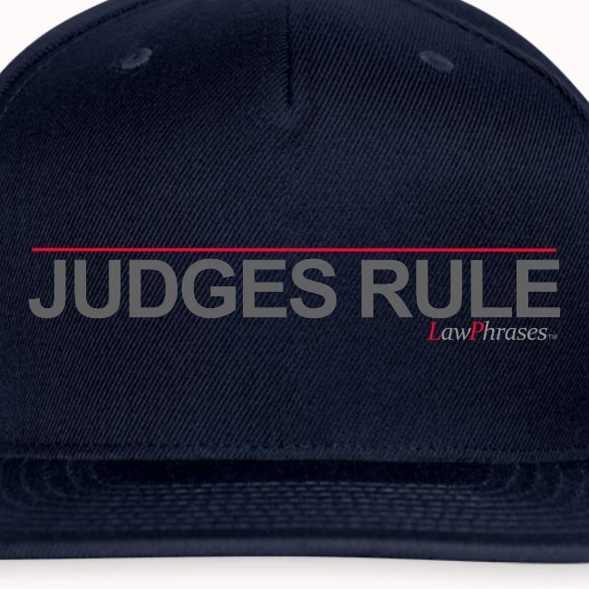 JUDGES RULE