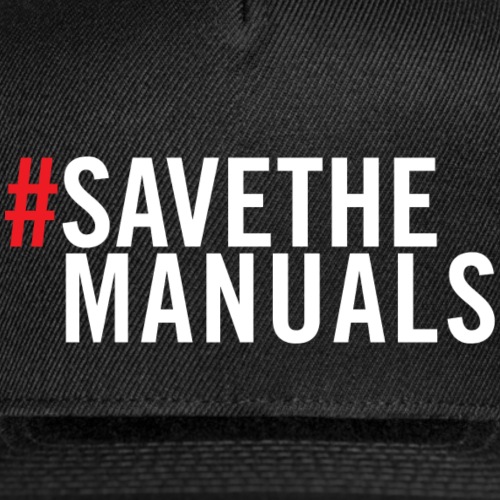 Save The Manuals - Snapback Baseball Cap