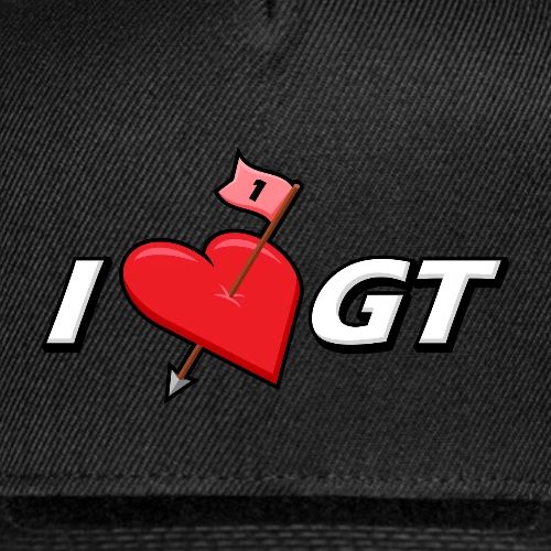 I ❤️ Golden Tee - Snapback Baseball Cap
