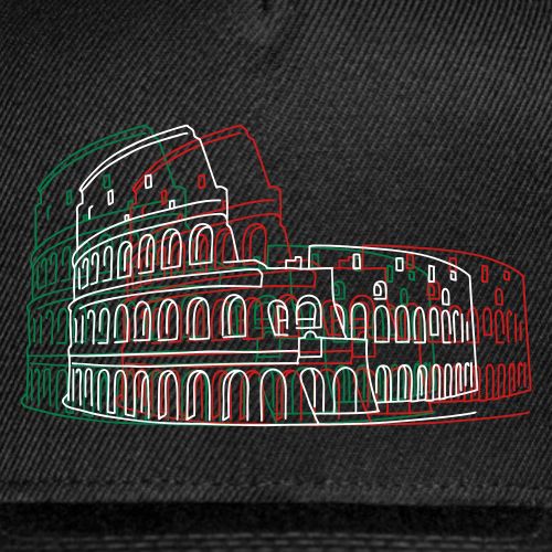 Colosseum in Rome - Snapback Baseball Cap