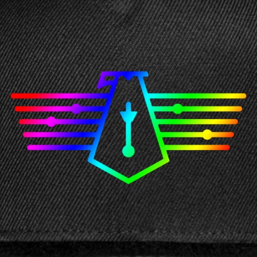 Westport Bird Rainbow on transparent - Snapback Baseball Cap