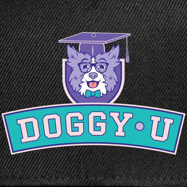 Doggy•U Teal Stack Logo