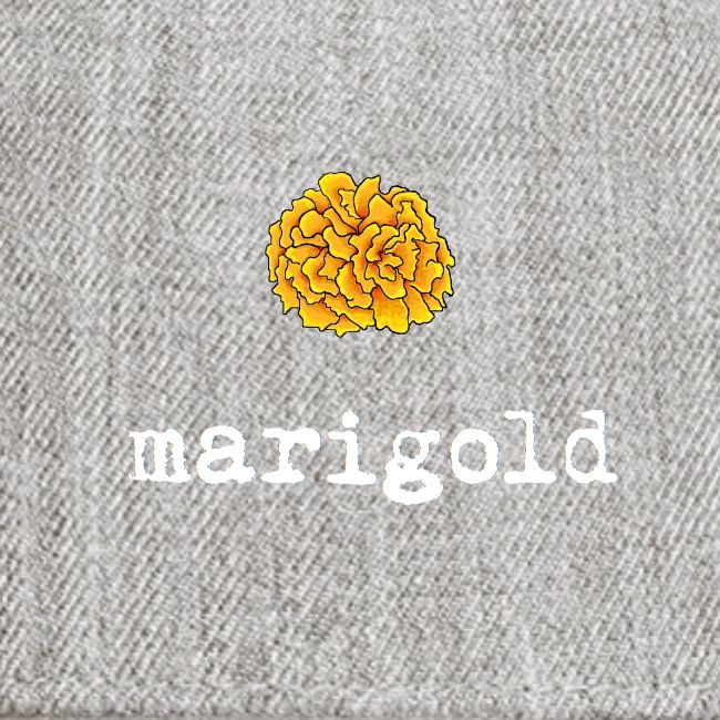 Marigold (white text)