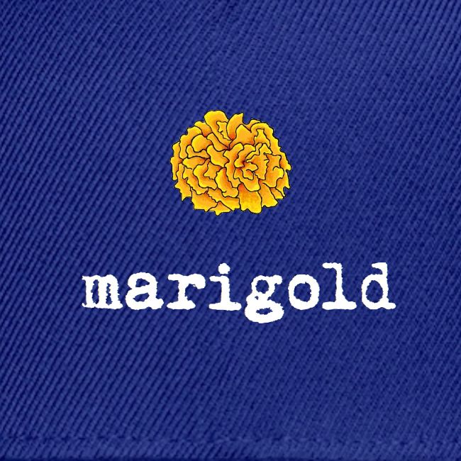 Marigold (white text)