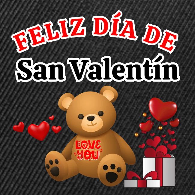 Valentine's Day Celebration Bears Love Hearts.