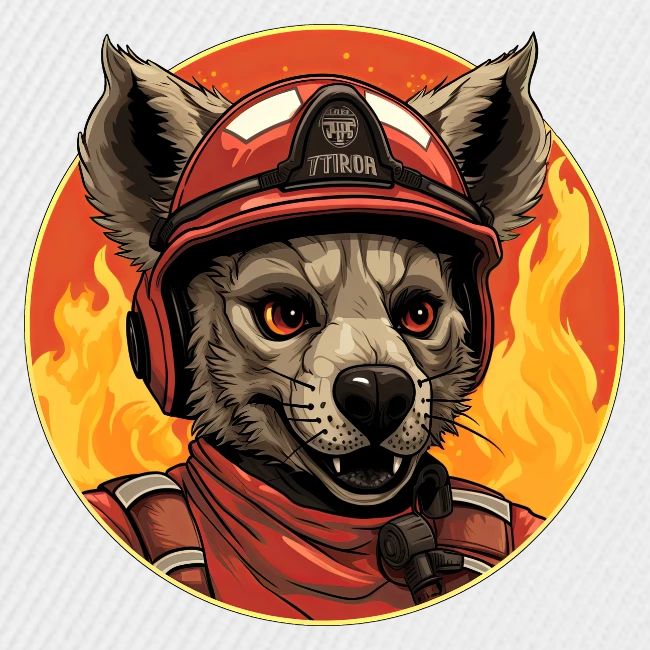 Firefighter hyena
