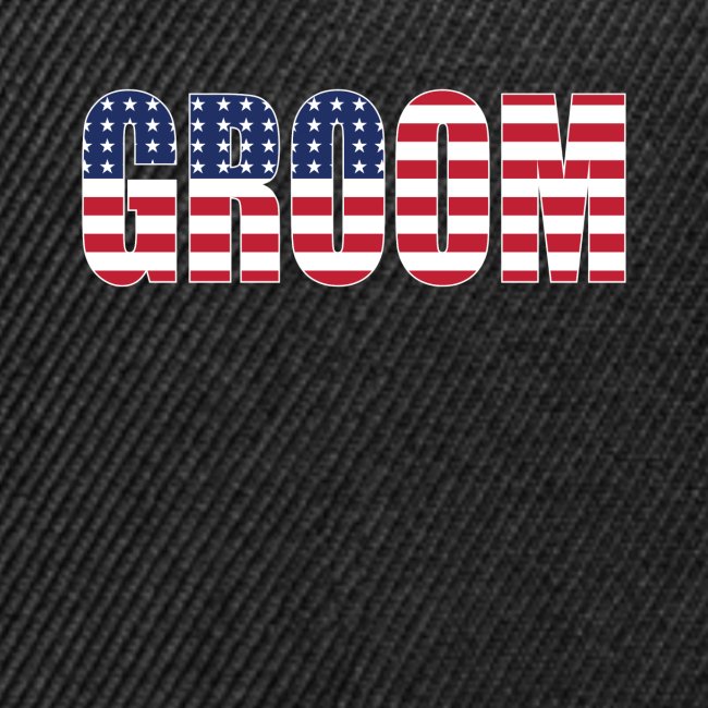 Groom US Flag