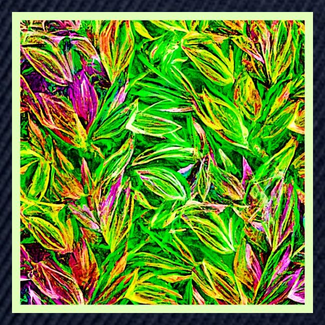 Textured Leaf Garden Art