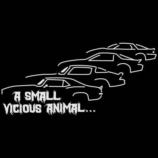 A Small Vicious Animal [Camaro/back]' Snapback Cap | Spreadshirt