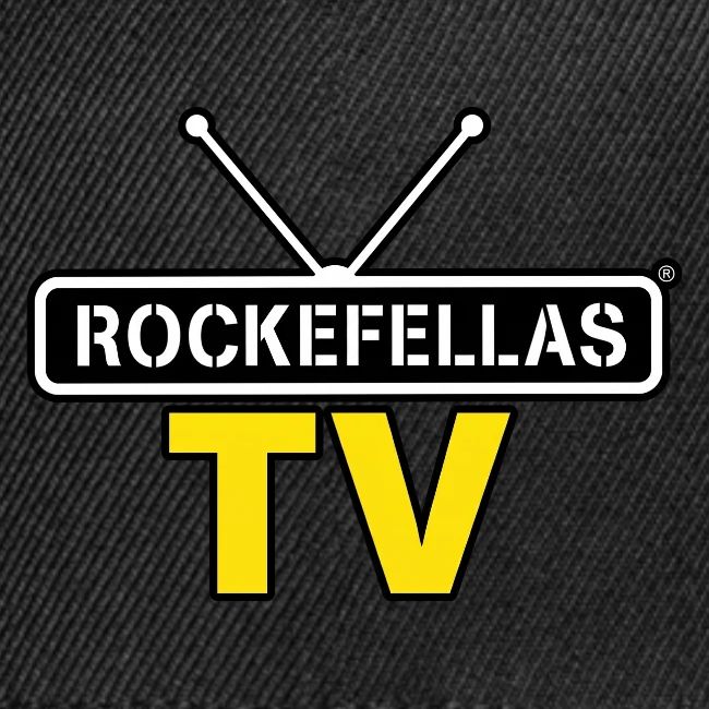 Rockefellas TV Outlined Logo Tee