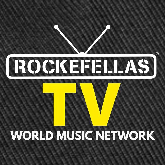 Rockefellas TV Outlined Logo Tee