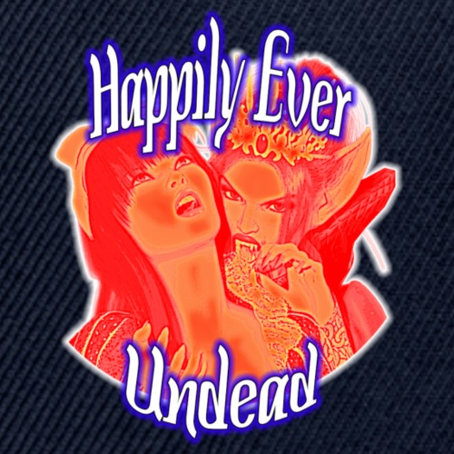 Happily Ever Undead Band Logo - Snapback Baseball Cap