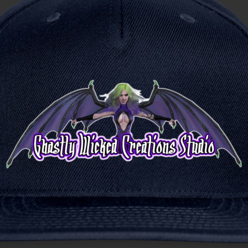 Ghastly Wicked Creations Studio - Juliette Logo - Snapback Baseball Cap