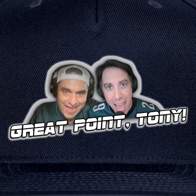 GREAT POINT, TONY! (with glow)