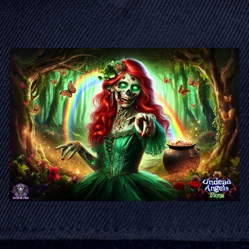 Fiona Undead Angel Leprechaun Queen #DFZ-001L - Snapback Baseball Cap