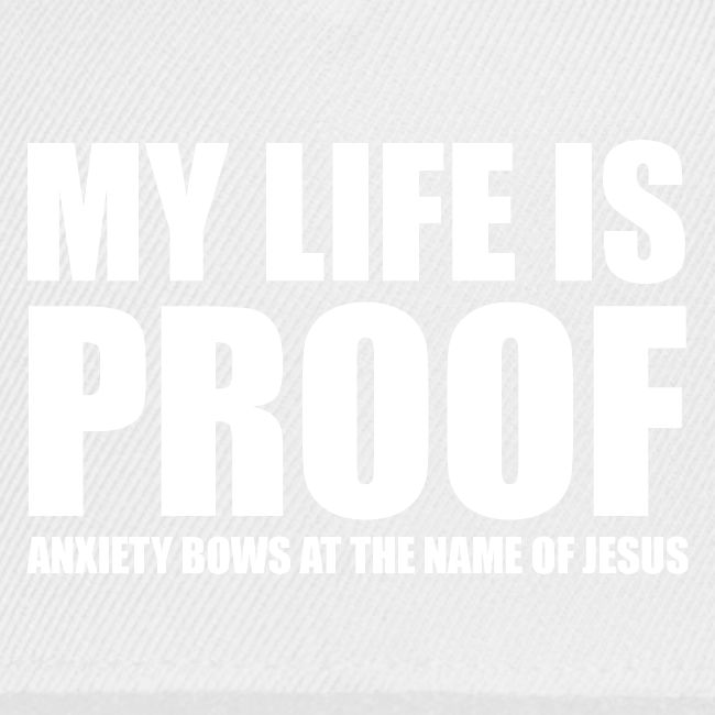 Proof: Anxiety Bows At Jesus Name