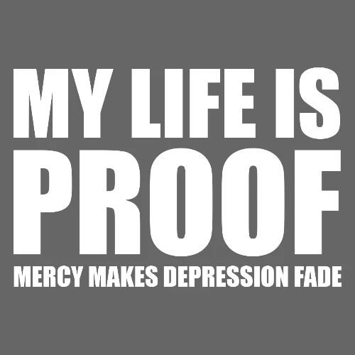 Proof: Mercy Makes Depression Fade - Snapback Baseball Cap