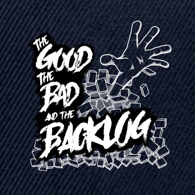 The Good, the Bad, and the Backlog - White logo2