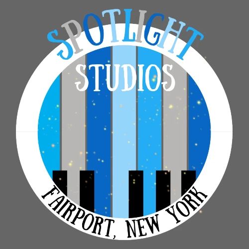 Spotlight Circle Piano Keys - Snapback Baseball Cap