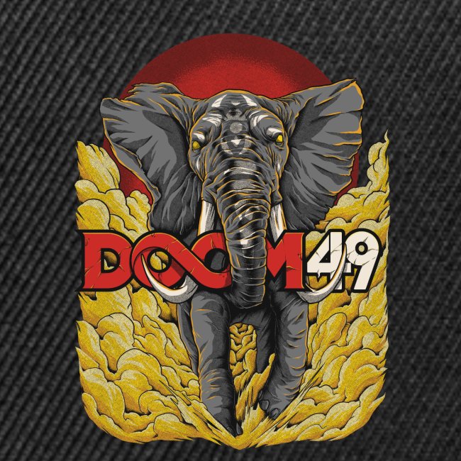 Yellow Smoke Elephant by DooM49