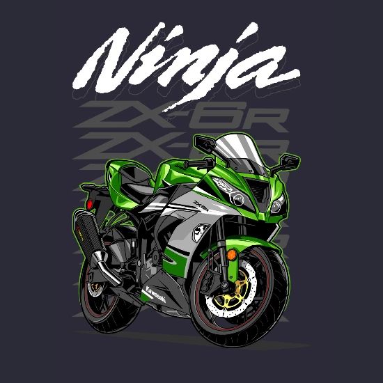 Ninja ZX6R' Snapback Cap | Spreadshirt