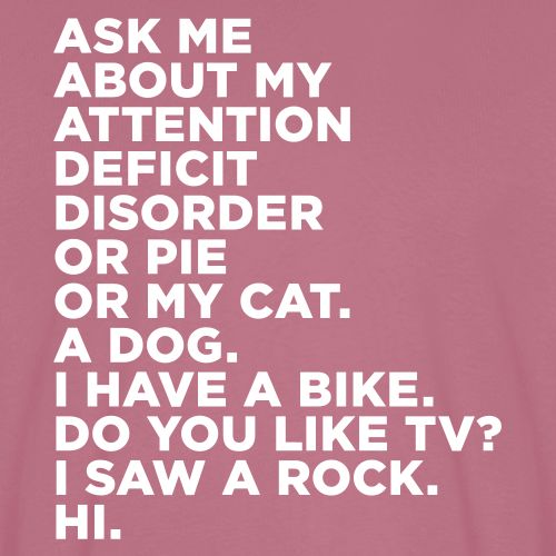 Attention Deficit Disorder - Men's Premium T-Shirt