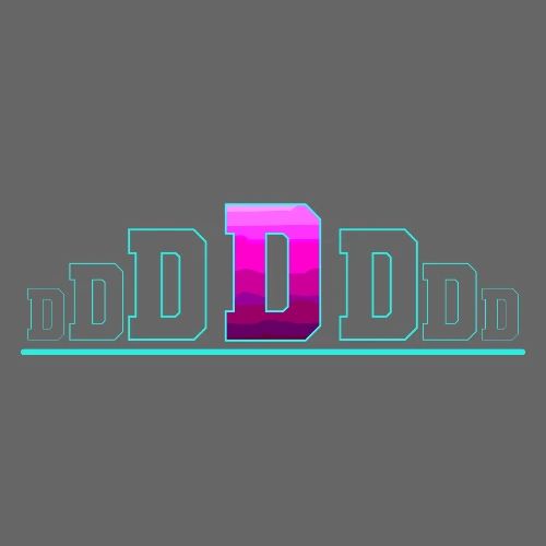 Letter D – Capital Varsity Alphabet Monogram - Men's Premium T-Shirt