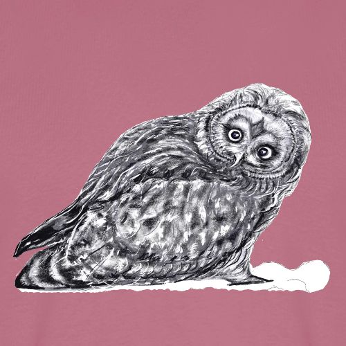 Owl snow - Men's Premium T-Shirt